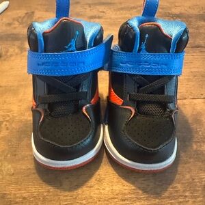 Jordan Toddler Sneakers - Black, Blue, and Red